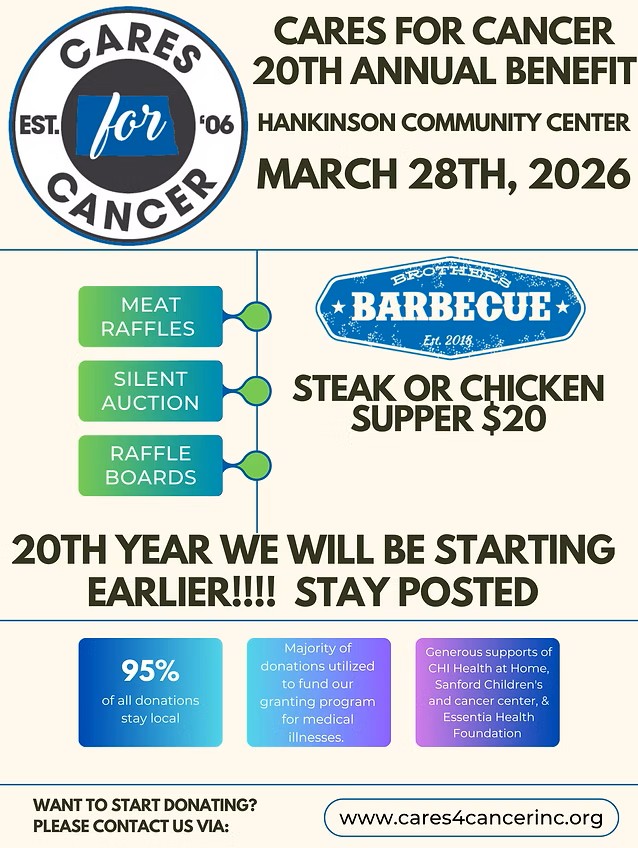 Cares for Cancer flyer