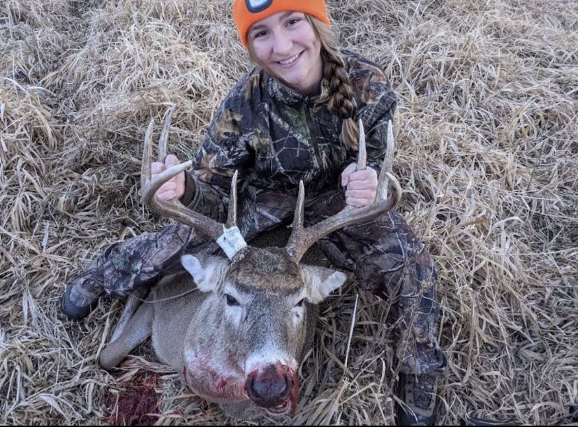 Girl with deer